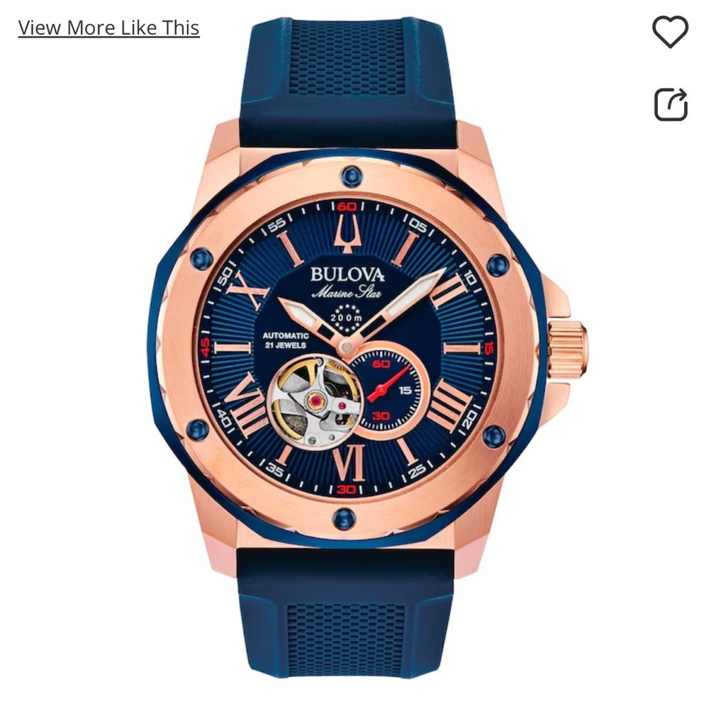 Bulova Marine Star Automatic Men's Watch 98A227